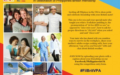 Win a Holiday to the Philippine Capital in celebration of the 70th year of the Philippine-British Diplomatic Relationship