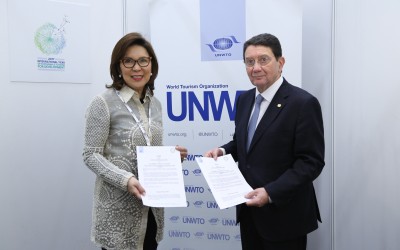 DOT and UNWTO sign agreement on the holding of the 6th International Conference on Tourism Statistics