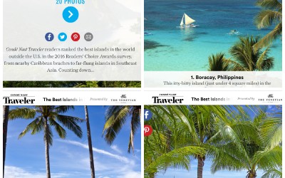 Conde Nast Traveler Readers Choice Awards Top 30 Islands In the World