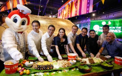 DOT, Jollibee launch food tourism campaign with “Eats. More Fun in the Philippines”