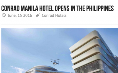 Conrad Manila Opens in the Philippines