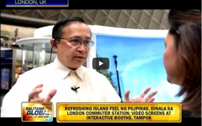 ABS CBN Balitang Global Channel Features PDOT Experiential Activity at King’s Cross Station