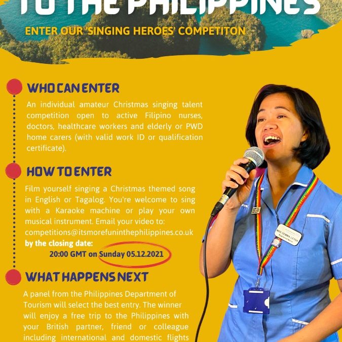 Enter our Singing Heroes Competition