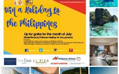 Win a Holiday to the Philippines at King’s Cross Station